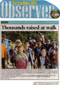 Thousands Raised At Walk_ Observer 2010 July 7th